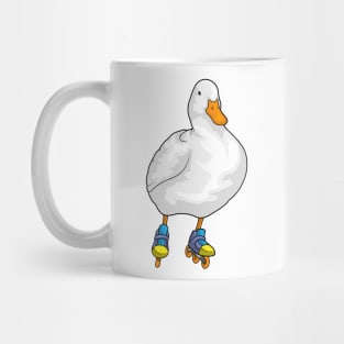 Duck Inline skating Roller skates Mug